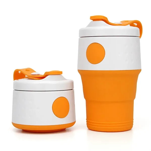 13oz Collapsible Silicone Travel Cup
