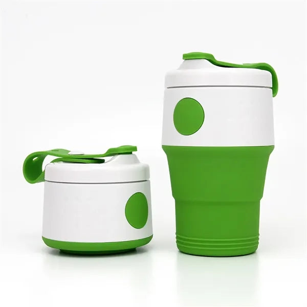 13oz Collapsible Silicone Travel Cup