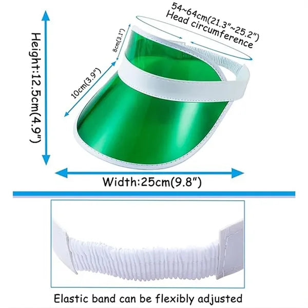 Transparent Sun Visor Hats