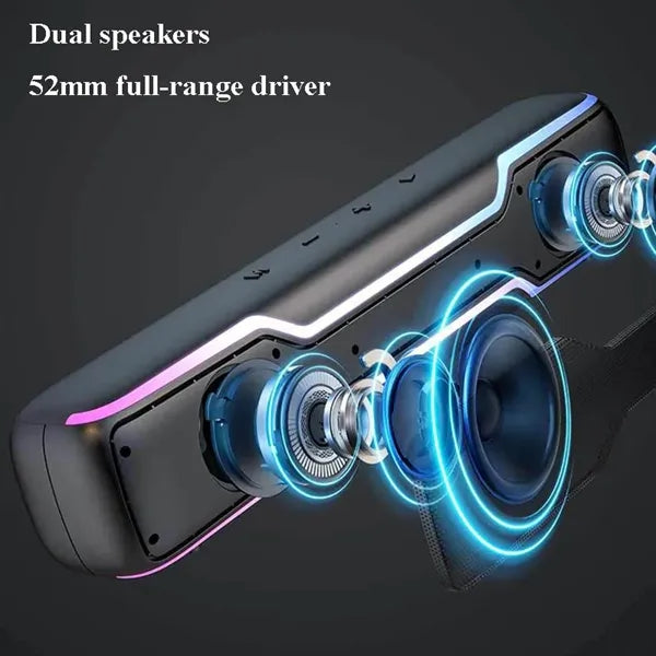 Wireless soundbar Bluetooth speaker