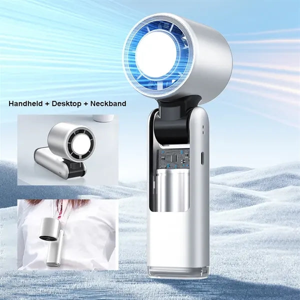 Semiconductor Cooling Ice Compress High-Speed Handheld Fan
