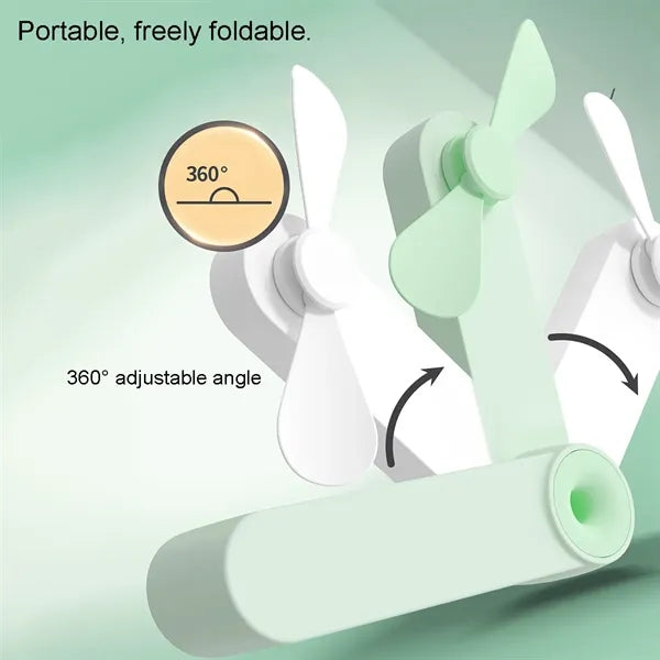 Portable Handheld Ultra-Quiet Mini Fan