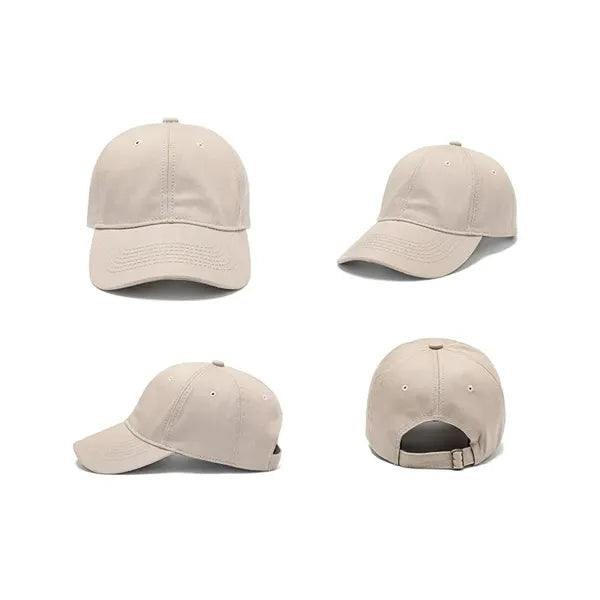 Embroidered Cotton Soft-top Baseball Cap
