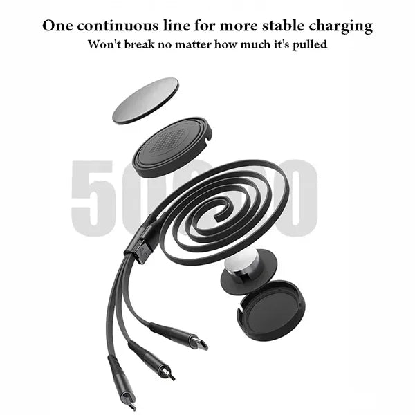 3-in-1 Multi 66W Charging Cable
