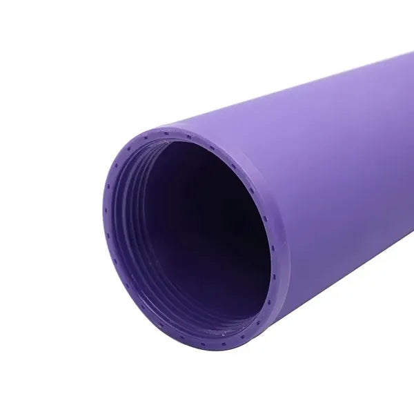 16oz Plastic Straight Tumbler With Straw