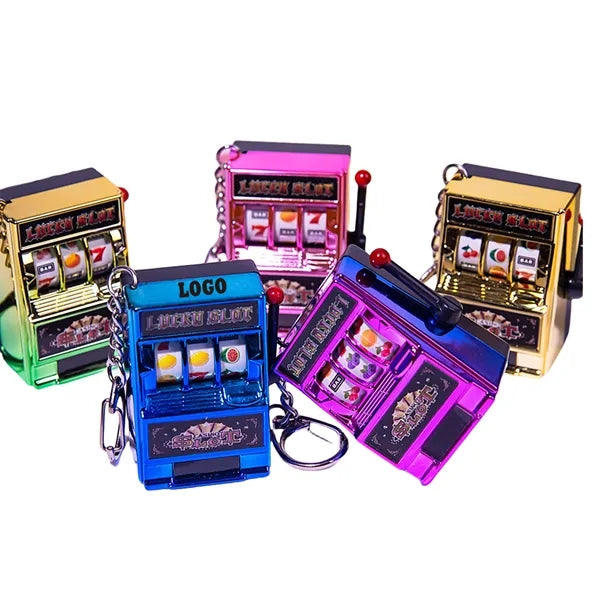 Slot Machine Bank Keychain