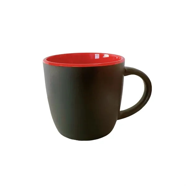 10oz Two Color Ceramic Coffee Mike Mugs For Home Restaurant
