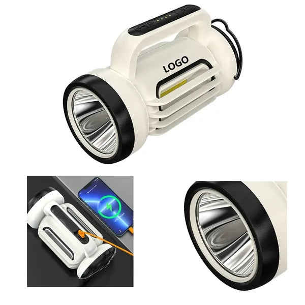 CH-22023 Rechargeable LED Power Bank Flashlight