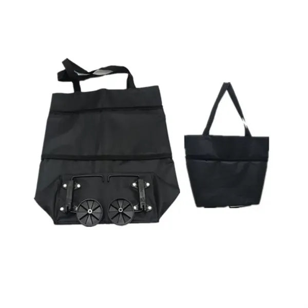 Foldable Shopping Bag With Wheels