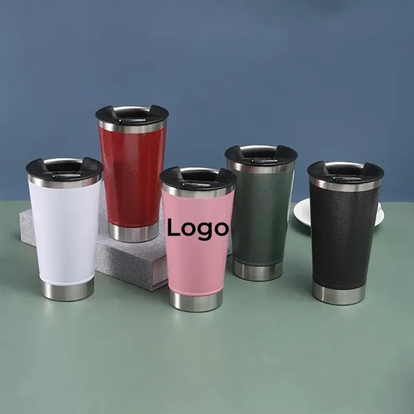 17oz Stainless Steel Car Cup with Bottle Opener