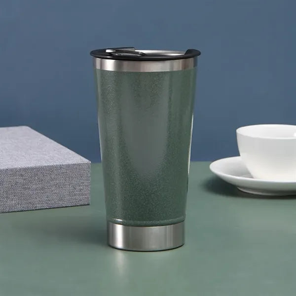 17oz Stainless Steel Car Cup with Bottle Opener
