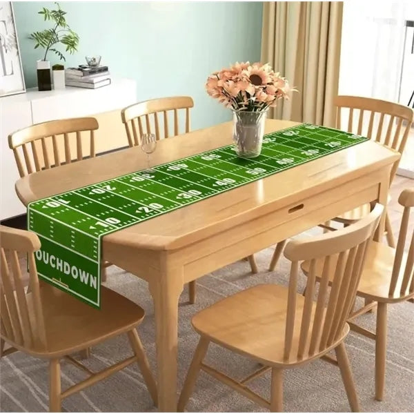 Football Themed Table Runner For Sports Parties