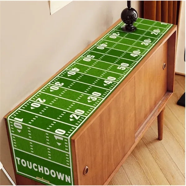 Football Themed Table Runner For Sports Parties