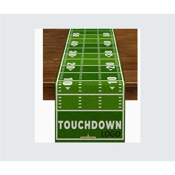 Football Themed Table Runner For Sports Parties