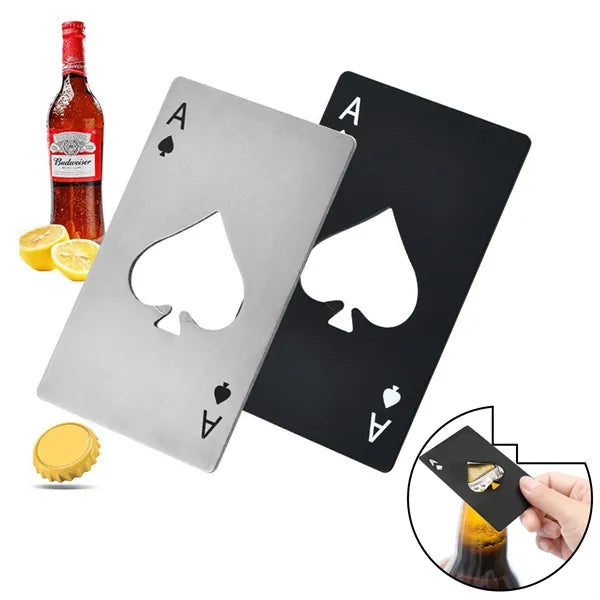Stainless Steel Poker Bottle Opener