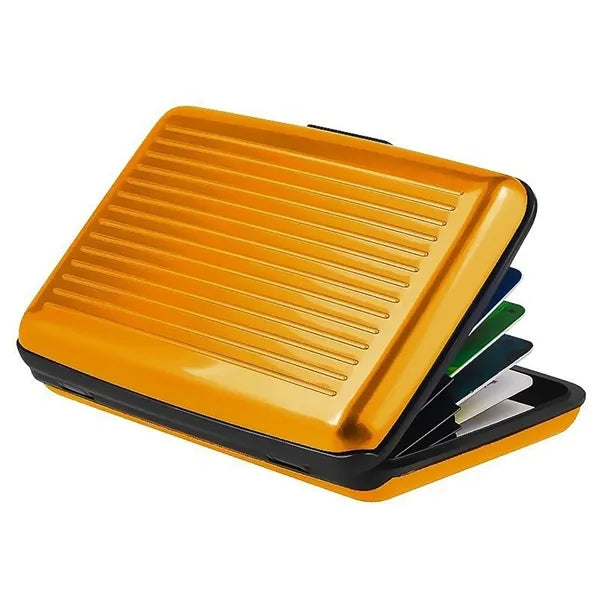 Slim Mini Waterproof Aluminum Credit Card Case