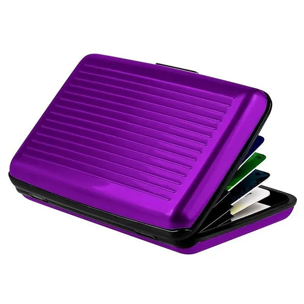 Slim Mini Waterproof Aluminum Credit Card Case
