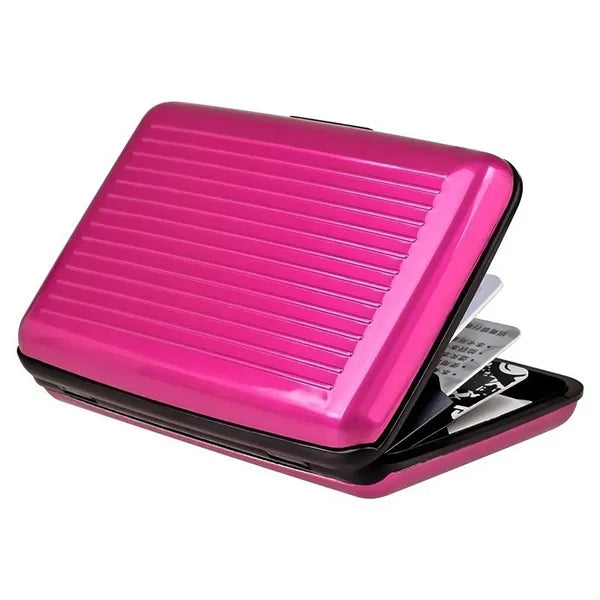 Slim Mini Waterproof Aluminum Credit Card Case