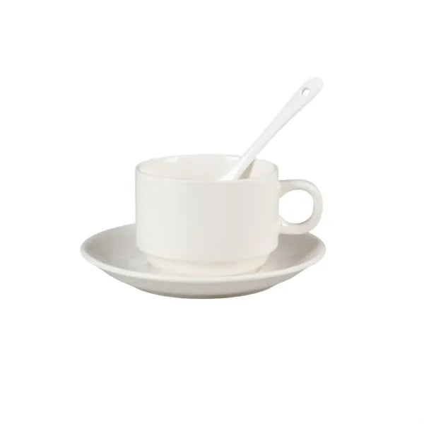5 Oz Coffee Cup Set (Cup Saucer & Spoon)