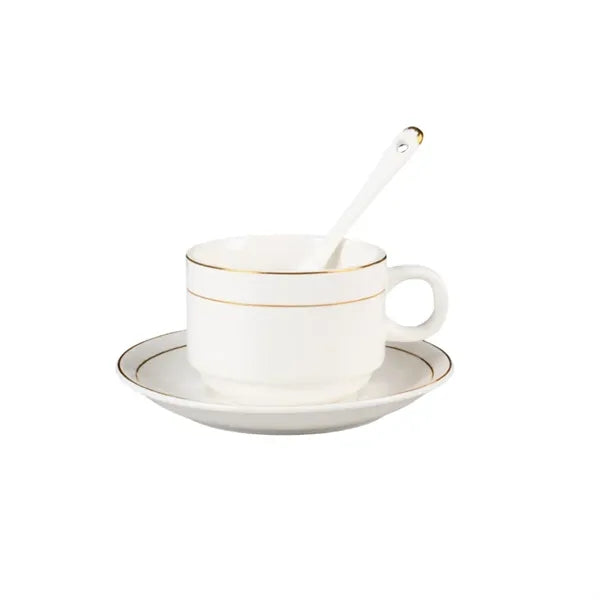 5 Oz Coffee Cup Set (Cup Saucer & Spoon)