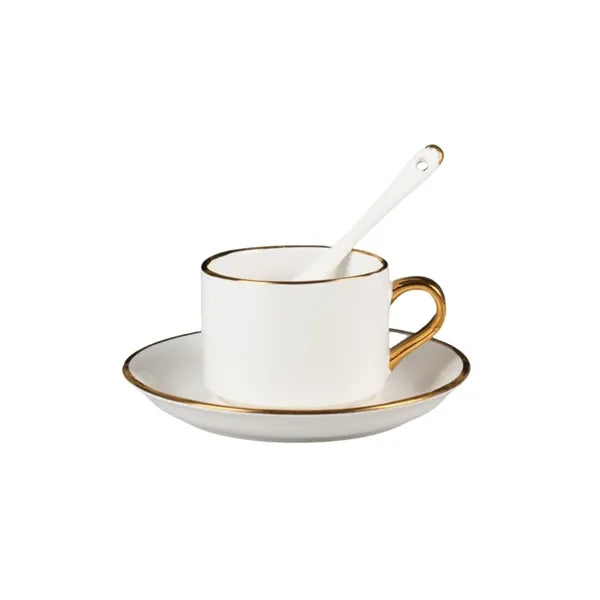 5 Oz Coffee Cup Set (Cup Saucer & Spoon)