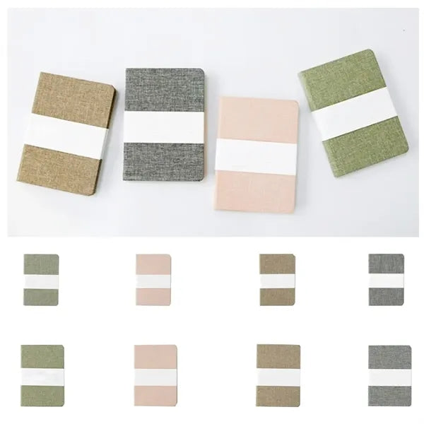 Minimalist Linen Cover Notebook