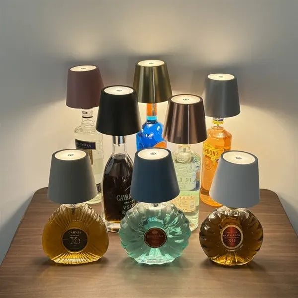 Rechargeable Wireless Bottle LED Lamp Touch Control BarLight