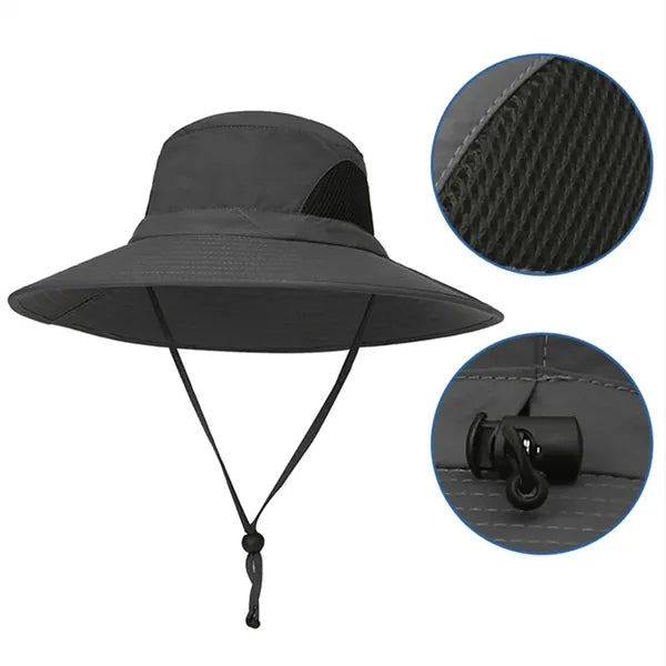 Unisex Wide Brim Sun Hat