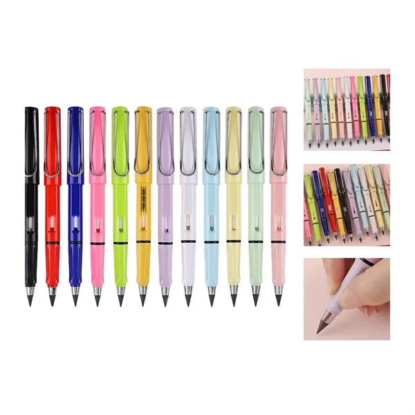 Erasable Colored Pencil with Replaceable Nibs for Students