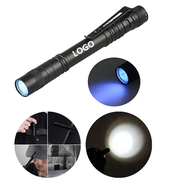 Pen Flashlight with Clip