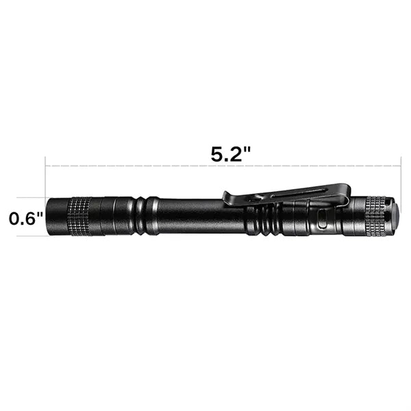 Pen Flashlight with Clip