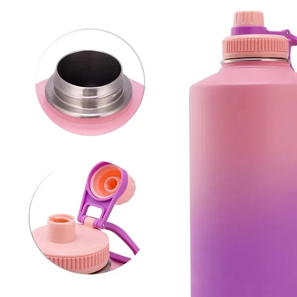 74oz Insulated Sport Bottle Gym Thermos