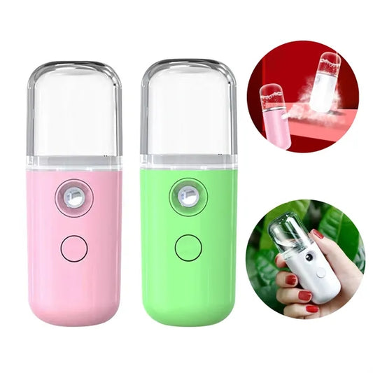 Mini Handy Facial Mister Sprayer with Visual Water Tank
