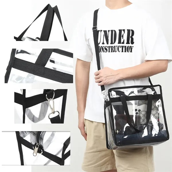 Stadium Approved Uspeclare Clear Tote Bag For Women