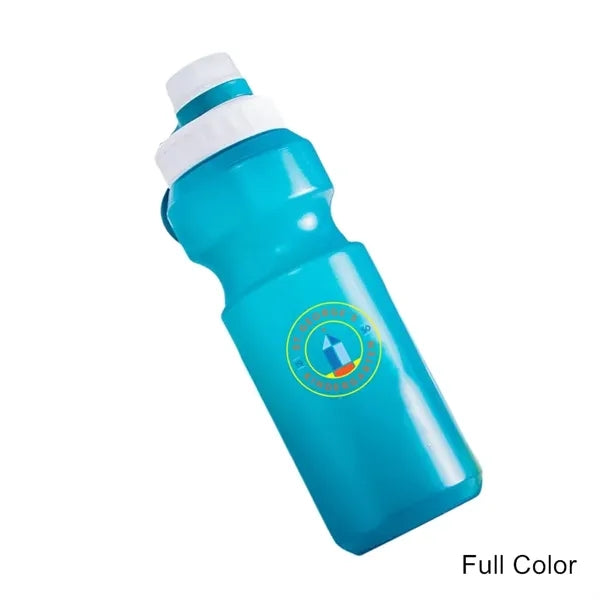 25/19 oz Plastic Sports Water Bottle With Carry Handle