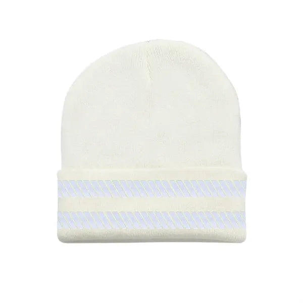 Outdoor Warm Reflective Safety Beanie Hat