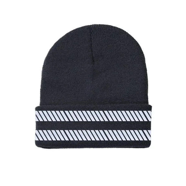 Outdoor Warm Reflective Safety Beanie Hat