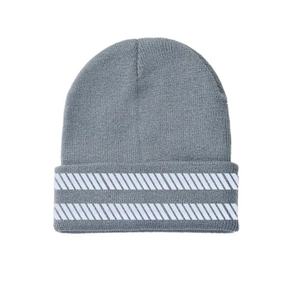 Outdoor Warm Reflective Safety Beanie Hat