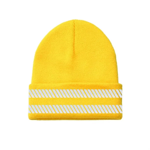 Outdoor Warm Reflective Safety Beanie Hat