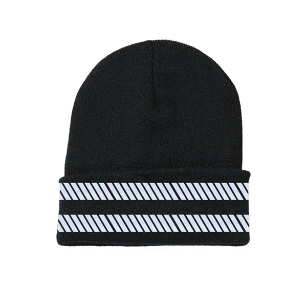 Outdoor Warm Reflective Safety Beanie Hat