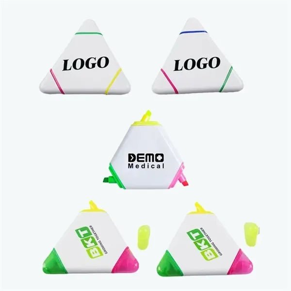 3 Colors Triangle Highlighters