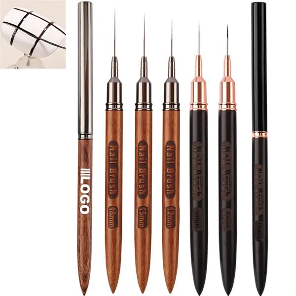 Wood Nail Art Needle Tube Drawing Pen