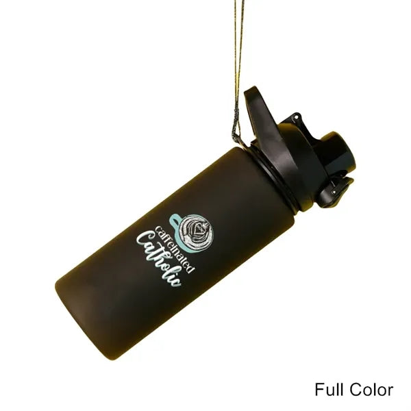 34/27 oz Sports Frosted Tritan Leak-Proof Water Bottle