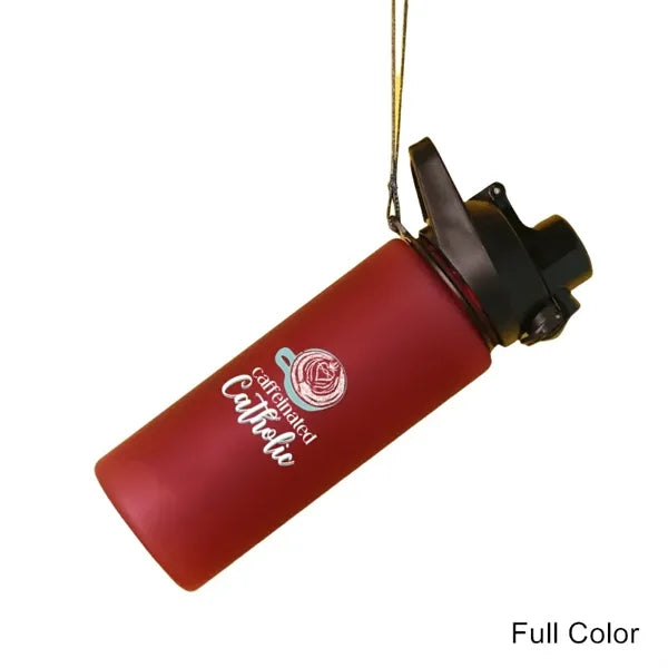 34/27 oz Sports Frosted Tritan Leak-Proof Water Bottle