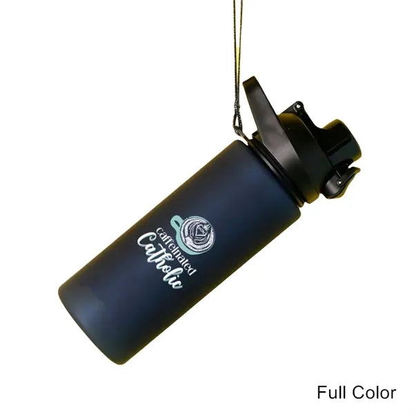 34/27 oz Sports Frosted Tritan Leak-Proof Water Bottle