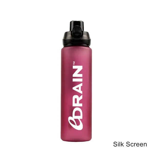 34/27 oz Sports Frosted Tritan Leak-Proof Water Bottle