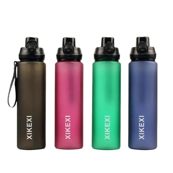 34/27 oz Sports Frosted Tritan Leak-Proof Water Bottle