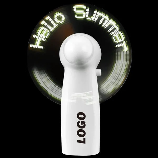 LED Light Handheld Fan