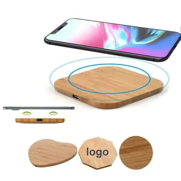 Bamboo Wood Wireless Charger