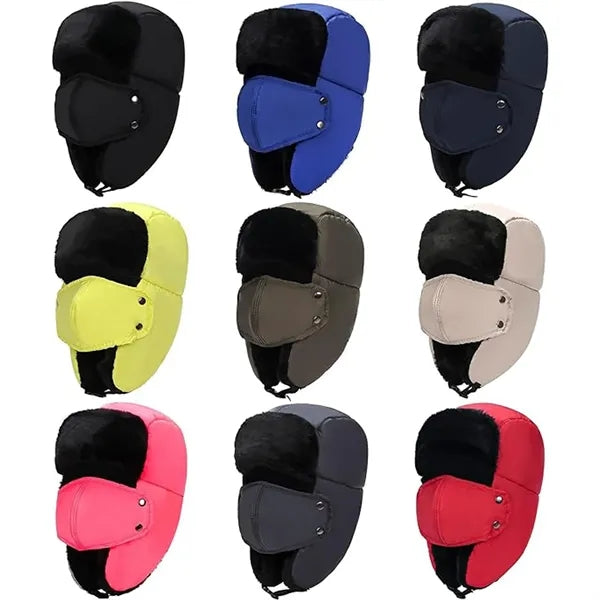 Winter Ear Protection Ski Hat With Mask